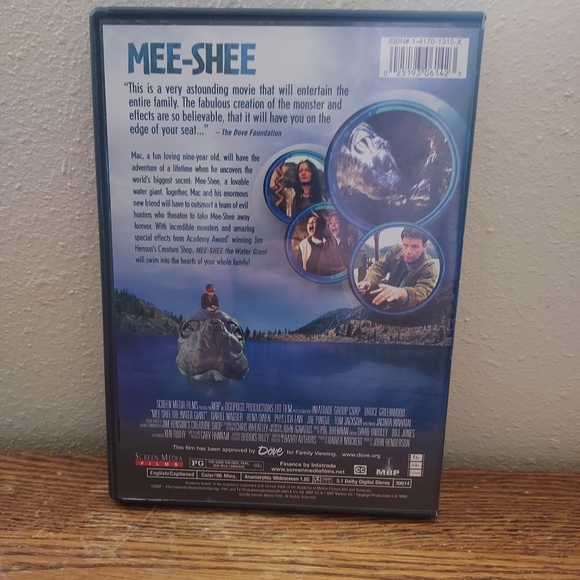Mee-Shee: The Water Giant (DVD, 2006) Pre-Owned Tested Working Good Shape - Picture 2 of 2